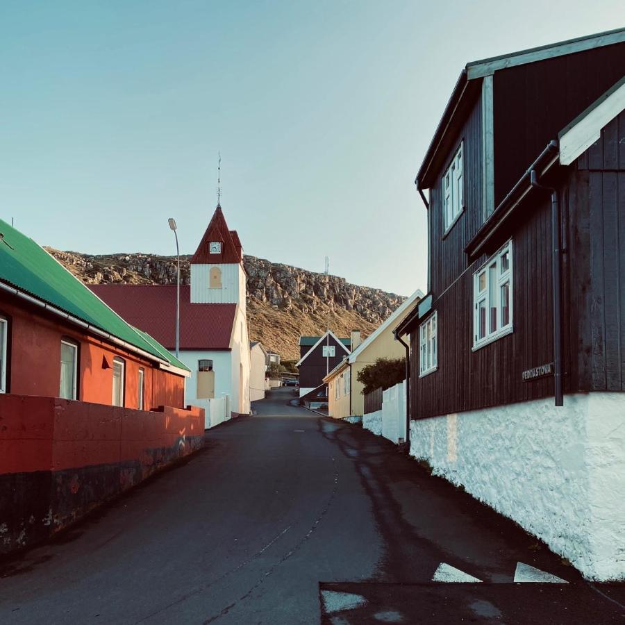 Peddastova In The Heart Of Fishing Village Skopun Экстерьер фото